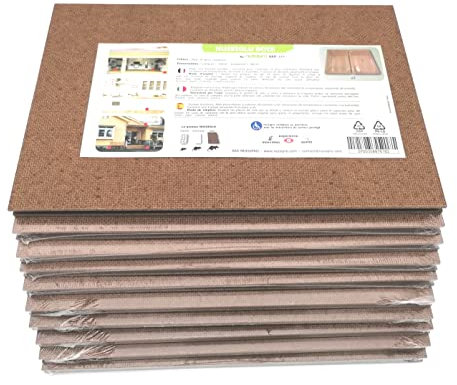 NUISIPRO 10 Lots = 20 plaques Bois de glu Anti Rat et Anti Souris