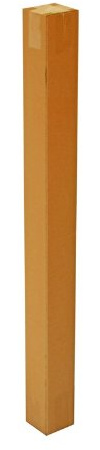 HaGa® Kartong vikbar kartong fraktkartong förpackningsmaterial 10 cm x 10 cm x 160 cm 5 st.