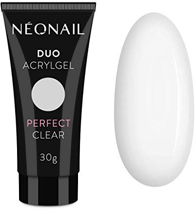 NeoNail Professional Duo Acrylgel 30g Nagelverlängerung künstliche Nägel Nagel Modeling Aufbau Gel Builder Gel … (PERFECT CLEAR)