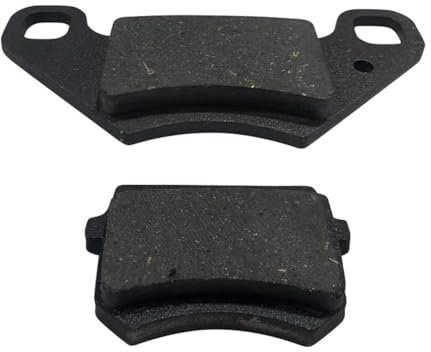 Universal Motorcycle Brake Pads Set of 2 Replacement for 50cc 70cc 90cc 110cc 125cc Bicycles Pit Bike Scooter ATV Quad Go Kart, Rear Disc Brake Pads Replacement Dirt Bike Quad Go Kart