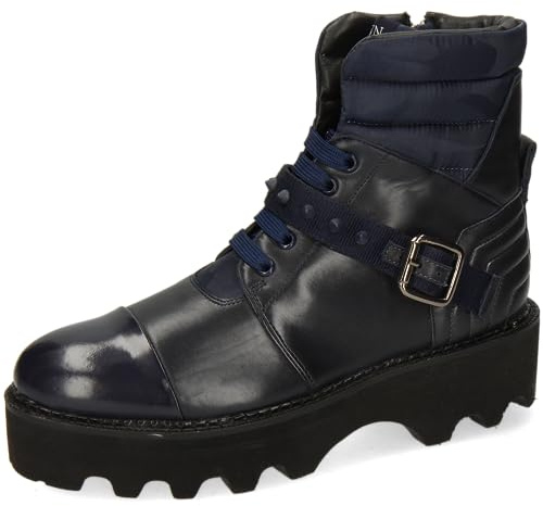 Melvin & Hamilton Sybill 27, Botas Cortas al Tobillo Mujer, Azul, 37 EU