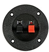 HQ-Power Velleman LSC1 Bornier Pour Enceinte - Rond