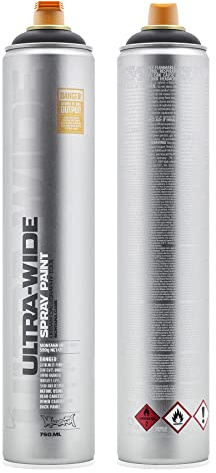 Sprühdose Montana Ultra Wide 750ml Black