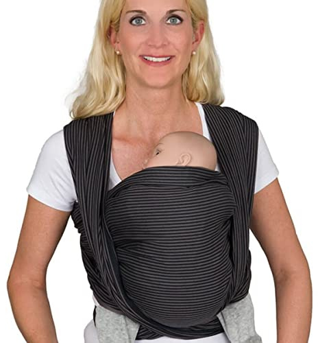 Hoppediz, fascia porta-bebè con istruzioni per legatura