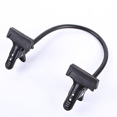 Fotga Lega di Alluminio Photo Studio Illuminazione Luce Stand Dual Magic Morsetti con 50cm Flex Arm