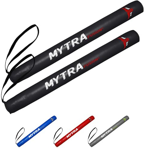 Mytra Fusion Bâtons d'entraînement Boxe, bâtons Boxe d'entraînement pour entraîneurs d'arts Martiaux, MMA et Muay Thai, bâtons Boxe pour Concentration et précision entraînement