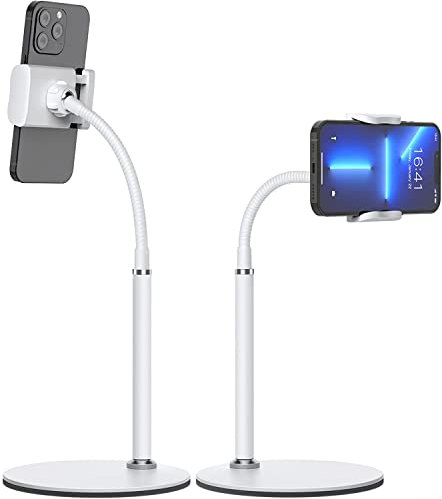 Shawe Handy Ständer Tisch, Verstellbare Handy Halterung Multi-Winkel Handyhalter für iPhone 16/15/14/13/12/11 Pro Mini, X, XR, Xs, Samsung, Huawei usw (3.5-6.5 Zoll)