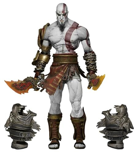 REOZIGN Kratos, Kratos, Coltelli Da Prendere, Figura Kratos 18 Cm/7,1 Pollice Personaggi in PVC, Decorazioni, Artigianato Da Collezione, Regali Animali