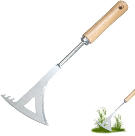 Grattacieli per erbacce, dispositivo di rimozione delle erbacce, in acciaio inox, per erbacce, estrattore erbacce con stelo, dispositivo di rimozione delle erbacce, per rimuovere erbacce e muschio