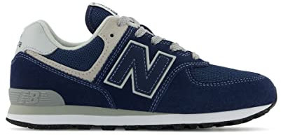 New Balance Jungen 574 Sneaker, Navy Dark, 37.5 EU