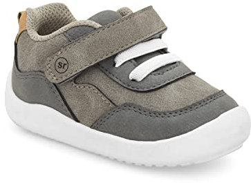 Stride Rite Baby Boy's Nick (Infant/Toddler) Grey 4 Toddler M
