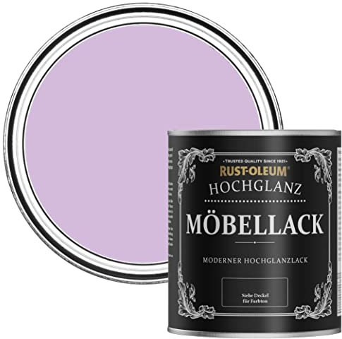 Rust-Oleum Purple Furniture Paint in Gloss Finish - Violet Macaroon Matt 750 ml