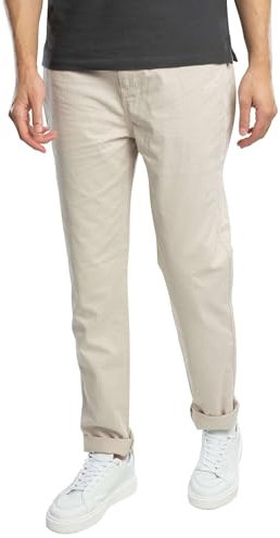 Lyle & Scott Herren Chinohose Mit Fünf Taschen, Cove, 36W x 32L