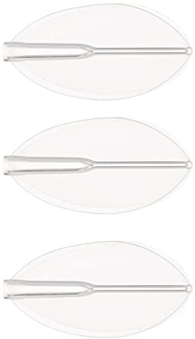 Cosmo Darts Fit Flight (Air) 3 Pack Pear Dart Flight (Clear)