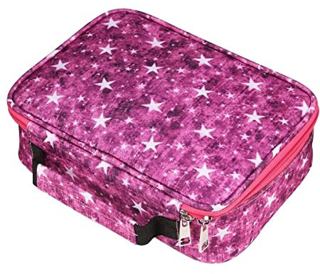 EDATOFLY Federmäppchen, 72 Schlitze Federmappe Federtasche Großes Mäppchen Bleistift-Beutel Farbige Bleistifte Halter für Jungen Mädchen Schule Büro Kunst (Rose Rot)