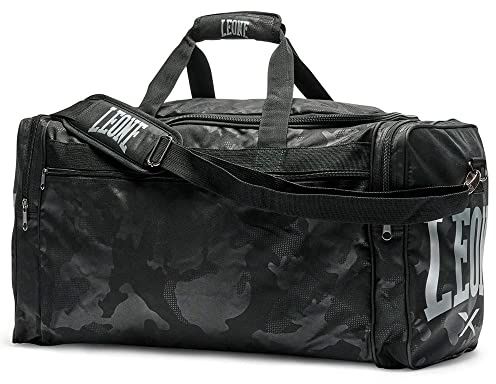 LEONE 1947, Borsone CAMOBLACK - Unisex, Adulto, Taglia Unica, AC944