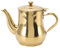 Aramox Kaffee-Tee-Wasserkocher, 500 Ml Kaffee-Tee-Wasserkocher aus Edelstahl mit Gewürzen, Teekanne für die Kaffeeküche (Gold)
