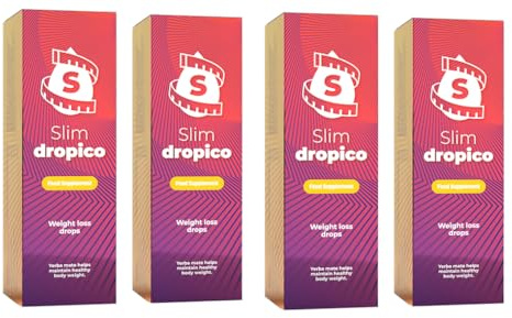 Slimdropico Dietary Supplement 50 ml Pack of 4
