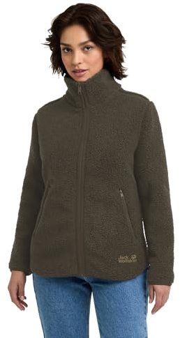 Jack Wolfskin Damen High Curl Jkt W, Obsidian Moss, M EU