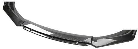 per Renault Arkana 2021-2026, Spoiler Anteriore Auto ABS Spoiler Labbro del Paraurti Anteriore Protector Carrozzeria Accessori,B/Carbon Fiber Black