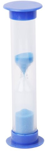 3 Minutes Sandglass Egg Cooking Kitchen Timer Hourglass Clock Gift Game - Blue