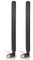 Bingfu Antenne 4G LTE Large Bande 6dbi 698-2700Mhz Omnidirectionnel avec Connecteur Mâle RPSMA pour Routeur CPE, Point d'accès, Prolongateur de Portée sans Fil, Caméra IP