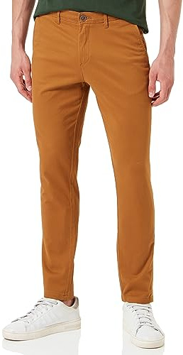 Bestseller A/S Jpstmarco Jjbowie Sa Noos Pantalon Chino, Rubber, 36W x 32L Homme