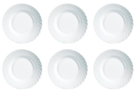 Luminarc Trianon 6 Plato Hondo Opal 22,5cm Opal Apto Microondas Apto Frigorífico Reciclable