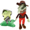 FCXVXCL Zombess Peluche, 2 Pcs Plants Vs Zombes Peluche, Cartoon Peluches, Juguetes Peluche para NiñOs