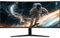 Z-Edge 34 Inch Ultrawide Curved IPS Gaming Monitor 165Hz UWQHD 3440x1440 1ms MPRT, 21:9 Curved Screen, 96% DCI-P3, 8-Bit 120% sRGB, FreeSync, HDR10, Tilt/Swivel/Height Adjustable, HDMI & DisplayPort