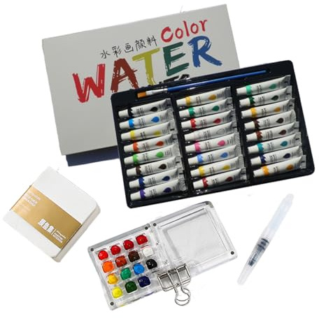 Cofanetto di pittura – Kit di tubi di – artistici Palette per artisti principianti e confermati