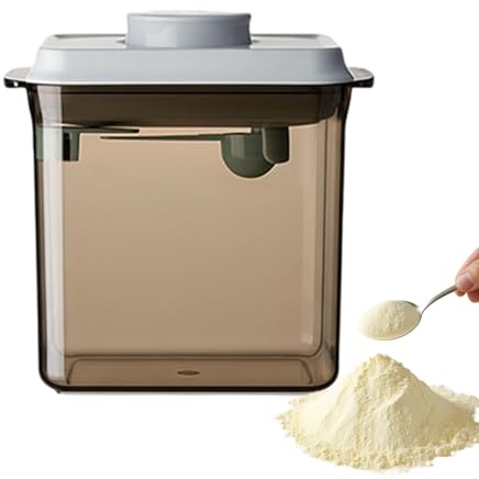 Babynahrungsbehälter - 1700ml Lufter Frischhaltedose,Tragbarer Babynahrungsbehälter mit Messlöffel,Für Haushalt, Küche, Vorratsschrank, Kinderzimmer Und