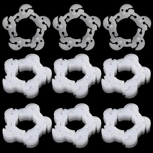 50 Pcs Reusable Balloon Arch Tape, Plastic Balloon Clips Connectors Garland Kit
