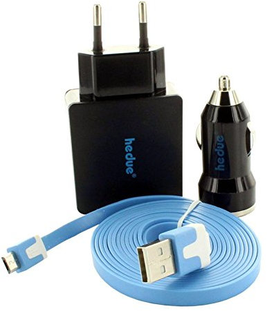 Micro-USB-Kabel, Ladegerät, Auto-Adapter