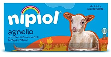 Nipiol Omogeneizzato Agnello 24x80g