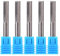 Schaftfräser,CNC fräser,fräser für oberfräse,2 Flöten Gerade Fräser ，fräser 6mm schaft，22 mm Schnittlänge CNC Fräser für Dichteplatte, Massivholz, Sperrholz
