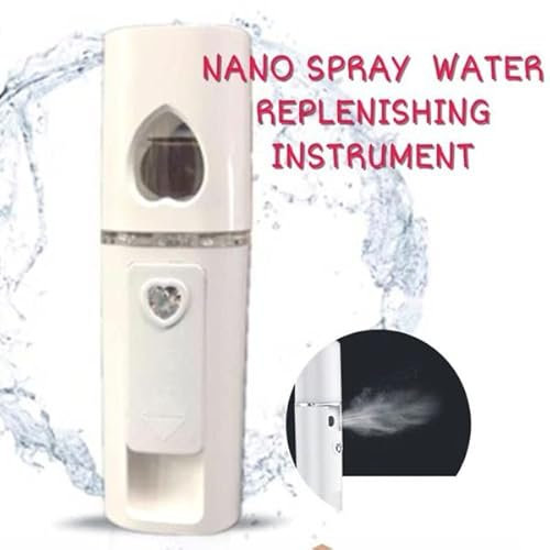 MINI VAPORIZZATORE FACCIALE VISO NEBULIZZATORE PORTATILE SPRAY IDRATANTE SAUNA