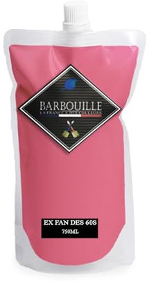 Peinture Rose Indien Acrylique Ex Fan Des 60’s - Aspect Velours - Peinture Mur, Plafond & Boiserie - Lessivable - Séchage En 30 min - COV A+ - Fabriquée En France - 750 ml - BARBOUILLE