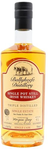 Ballykeefe - Single Estate Pot Still Cask Strength Irish - 2017 Whiskey 70cl 58.4% ABV