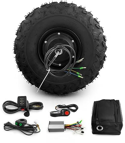 L-faster 24 V 36 V 48 V 350 W pour brouette, chariot tout-terrain, roue de 36,8 cm (24 V 350 W)