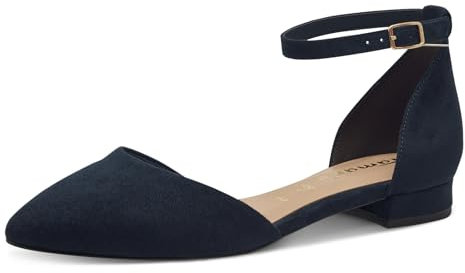 Tamaris Pumps Damen Vegan Elegant blau,EU 39