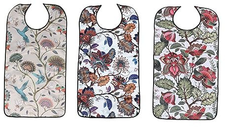 TOVINANNA 3stücke Pack Waschbare Für Erwachsene Wiederverwendbare Kleidungsschutz Tragbar Für Ältere Menschen Wasserdichtes Design