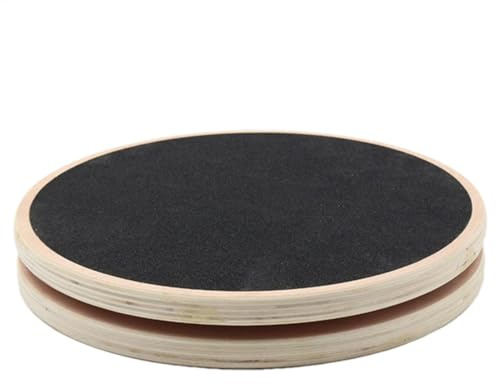 Pedana da allenamento in legno, antiscivolo, attrezzatura per esercizi fisici, body trainer, attrezzi da fitness rotanti, scultura per braccia