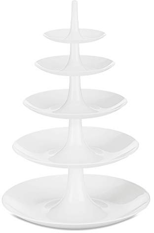 koziol étagère Babell BIG, thermoplastic, white, 38 x 38 x 53 cm