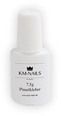 Colle pour faux ongles KM-Nails - Avec pinceau - 7,5