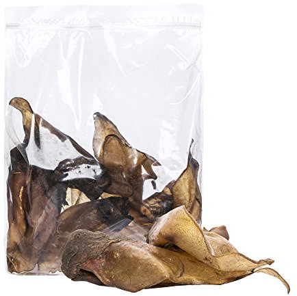 JR Pet Products 10 x Extra Large Cows Ears XL With Meat 100% Natural Traditional Dog Treat Chew