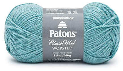 Patons Classic Wool Yarn, Teal Chalk