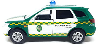 PLAYJOCS Vehículo Guardia Civil Tráfico GT-8015 Coche metálico Juguete para niños y coleccionistas