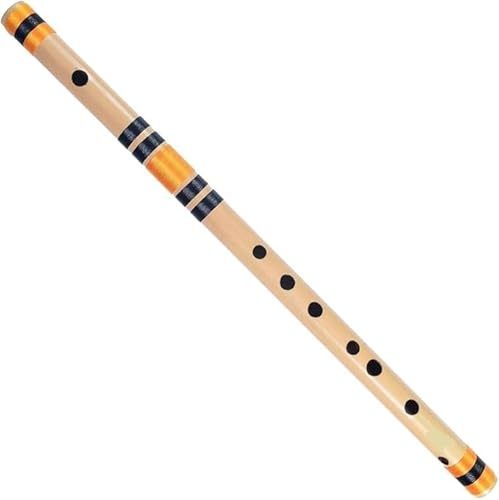 Flûte d'instruments de musique en bambou de qualité supérieure pour débutants et professionnels – 1 flûte en bambou de 48,3 cm (environ)