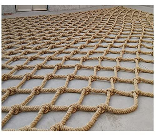 Rete divisoria per scala, in corda di canapa, per bambini, 20 mm di spessore, per arrampicata
